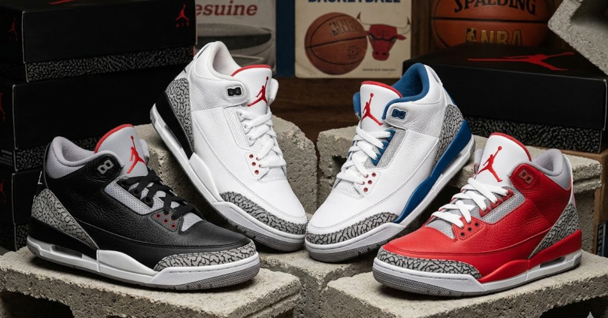 Jordan Retro 3: History, Style & Buying Guide