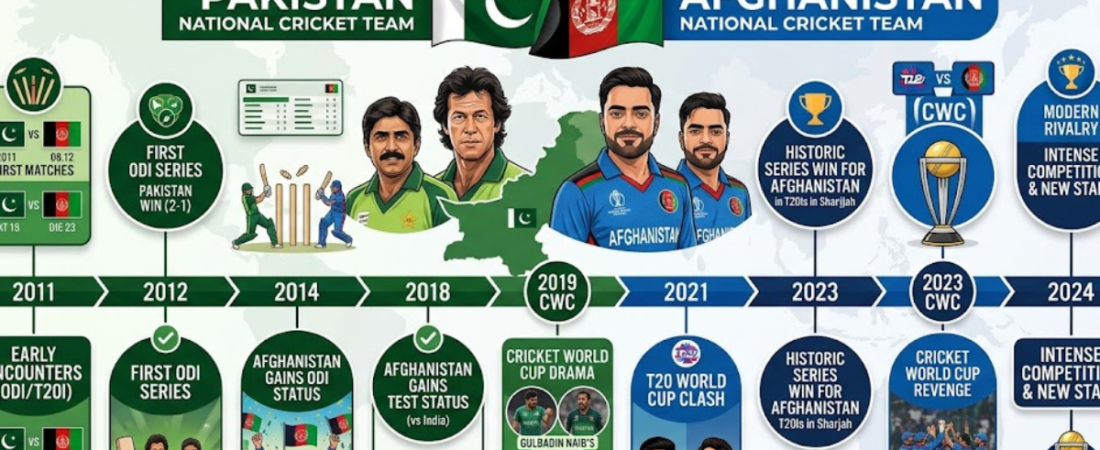 Pakistan vs Afghanistan Cricket Timeline & History