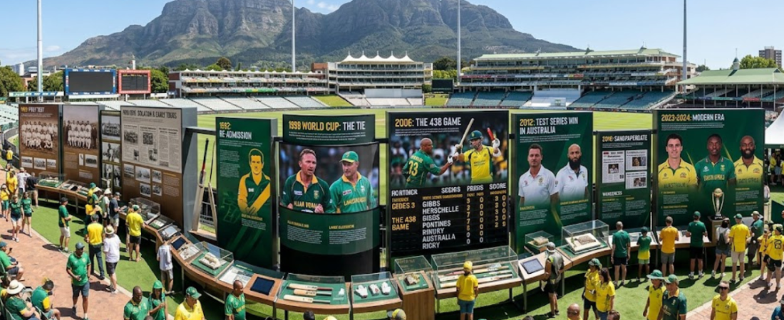 South Africa vs Australia Cricket Timeline History