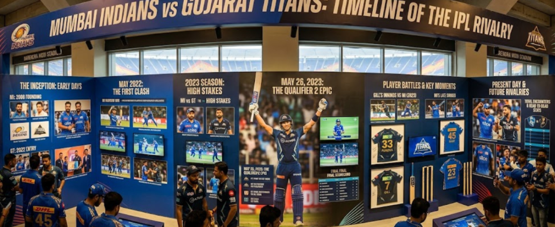 Mumbai Indians vs Gujarat Titans Timeline Explained