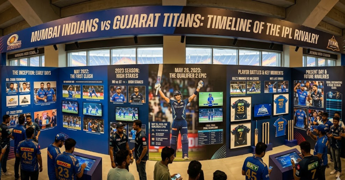 Mumbai Indians vs Gujarat Titans Timeline Explained